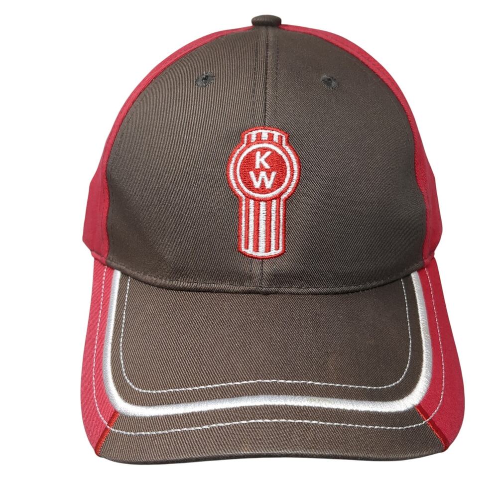 Kenworth Fitted Baseball Cap Multicolor XL Embroidered Vented Holes 6 Panel